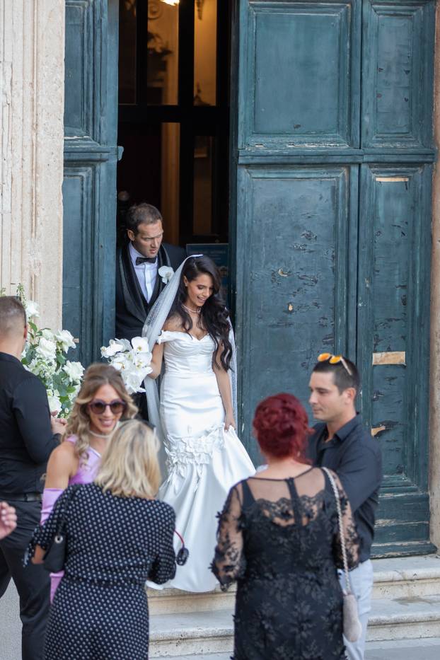 Zrinka Šahurić i Bojan Bogdanović vjenčali su se u Dubrovniku 