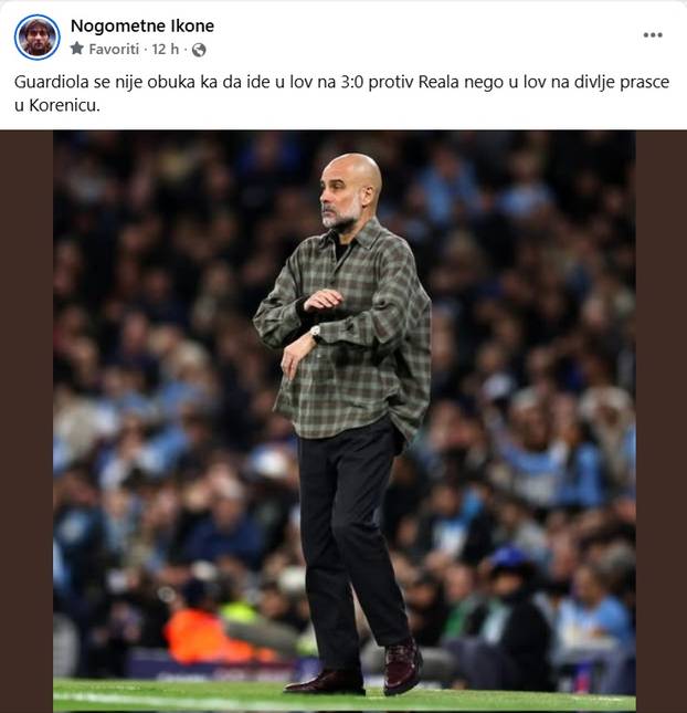 FOTO Guardiola kao drvosječa. Koliko košta famozna košulja?