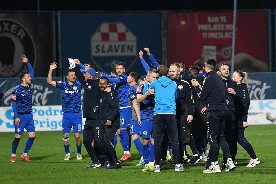 Slaven Belupo i Osijek sastali se u polufinalu Hrvatskog nogometnog kupa