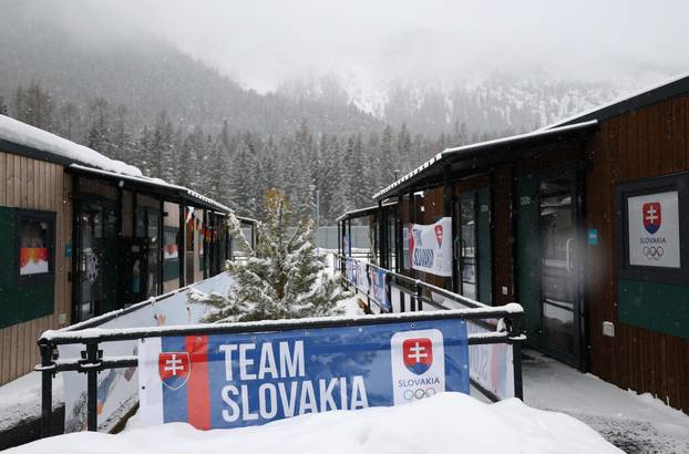 Milano Cortina 2026 Winter Olympics - Press Visit at the Olympic and Paralympic Athletes' Village