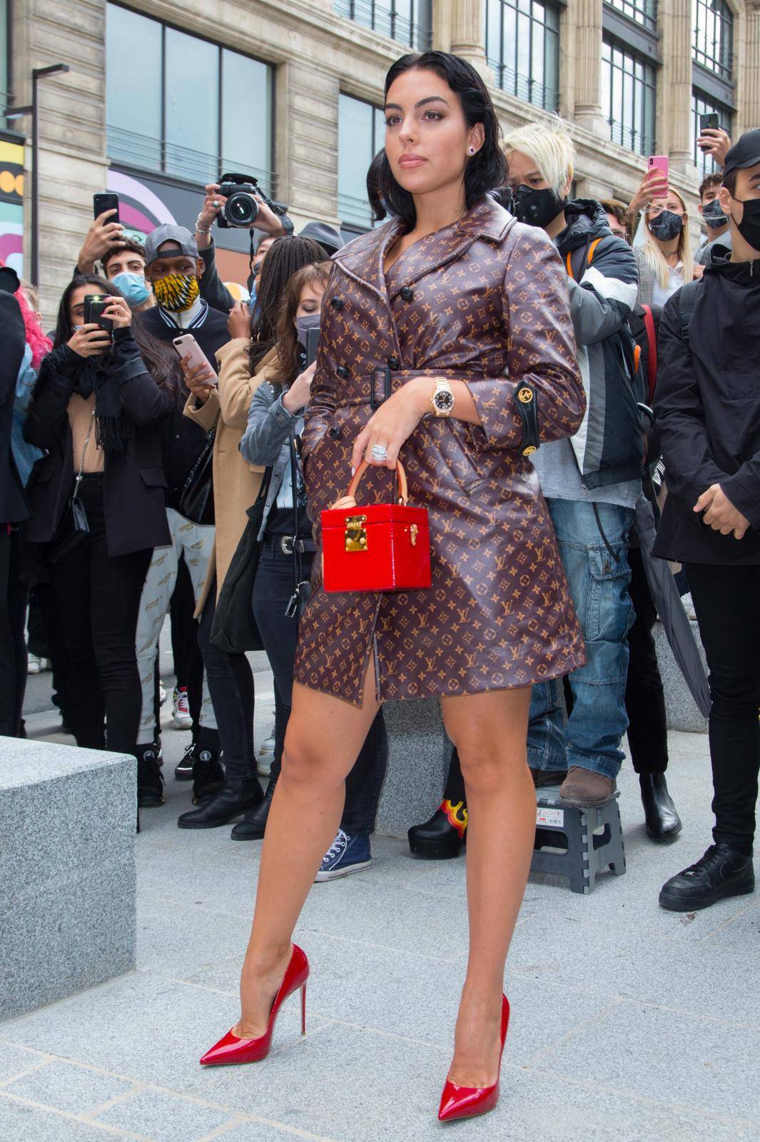 PFW - Louis Vuitton Arrivals - Womenswear Spring Summer 2021 NB