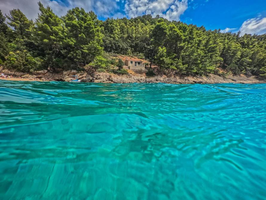 Uvala Pupnatska Luka na otoku Korčuli