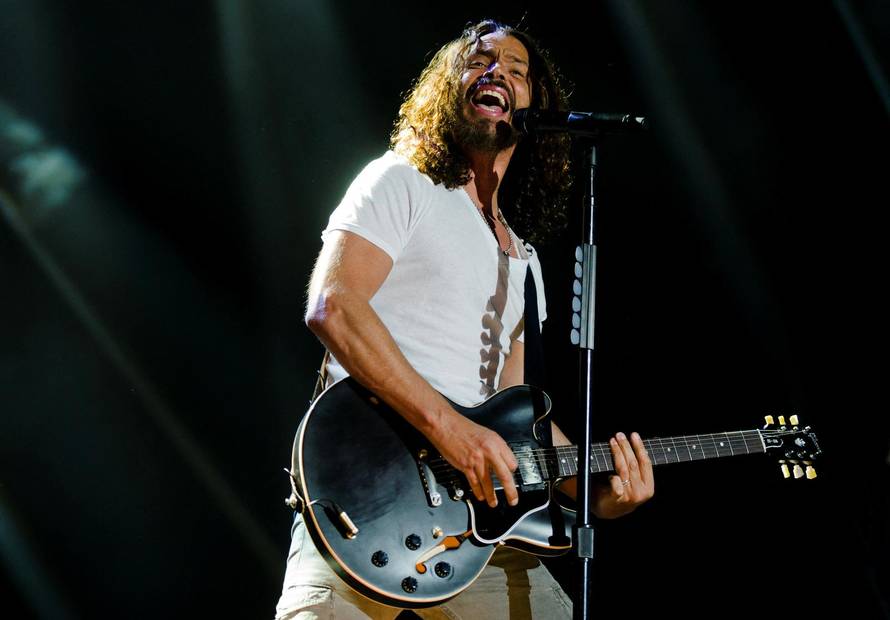 FILE PHOTO: Chris Cornell of Soundgarden performs during their concert in Toronto