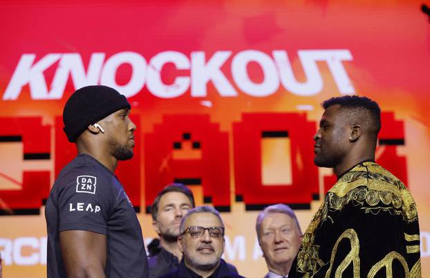 Anthony Joshua & Francis Ngannou - Press Conference