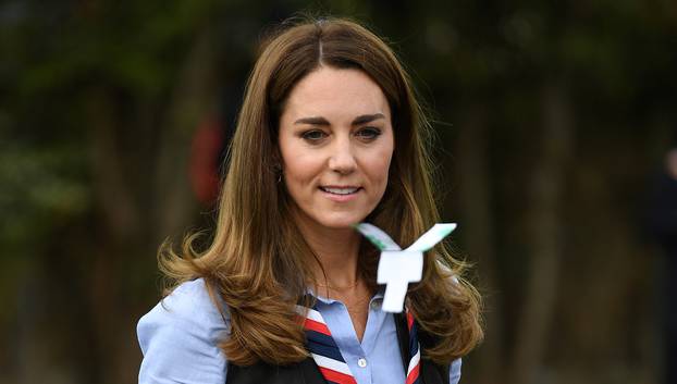 Duchess of Cambridge visits Scouts