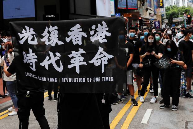 Anti-government protesters march again Beijing