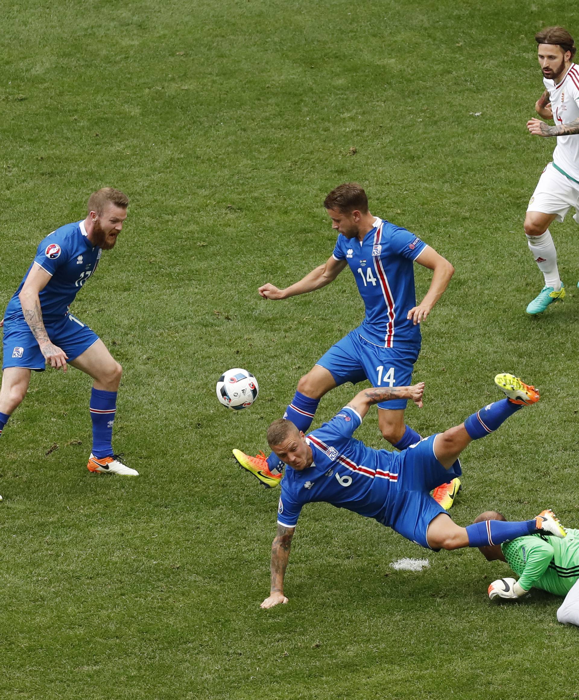 Iceland v Hungary - EURO 2016 - Group F
