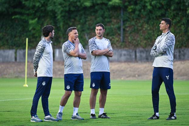 Zagreb: Trening nogometaša Dinama uoči utakmice protiv Vikinga