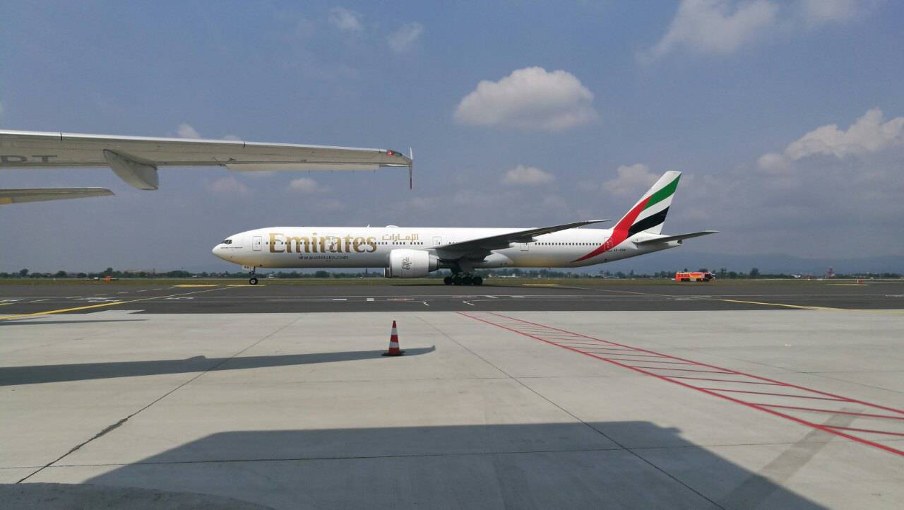 Svakodnevni letovi: Prvi avion Emiratesa sletio je u Zagreb