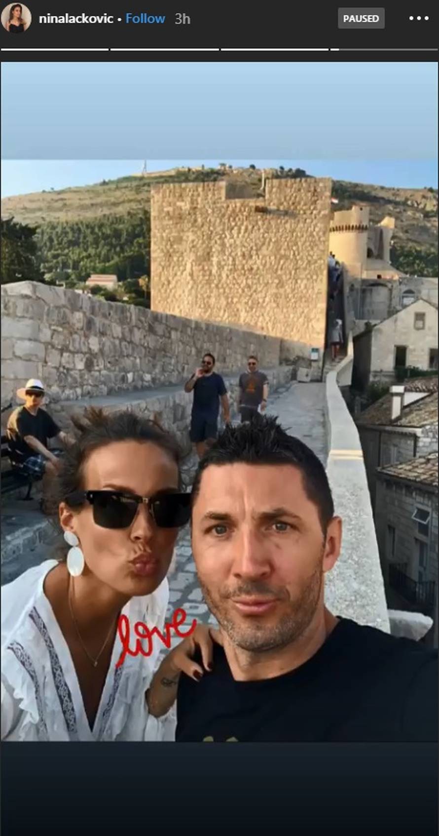 Lacković ljetuje s Duvnjakom u Dubrovniku: 'Uvijek sa stilom'