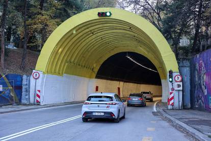 FOTO Prije roka u promet pušten obnovljeni tunel Marjan