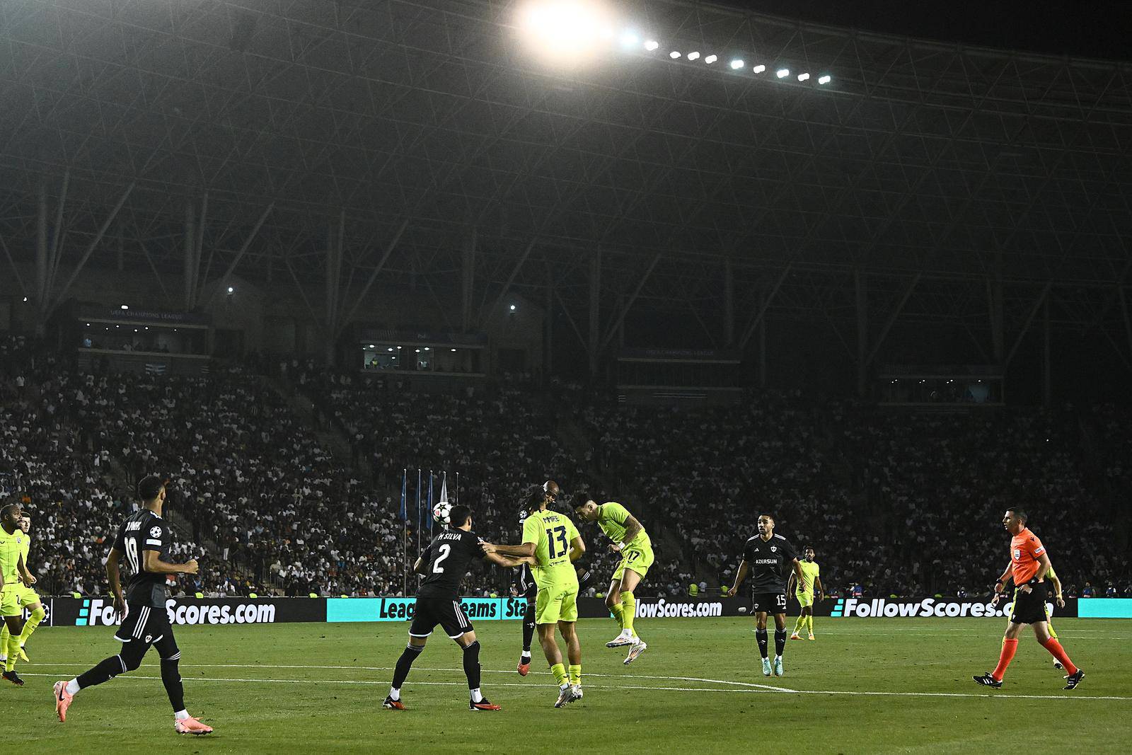 Baku: Uzvratna utakmica UEFA Lige prvaka, Qarabag FK - GNK DInamo