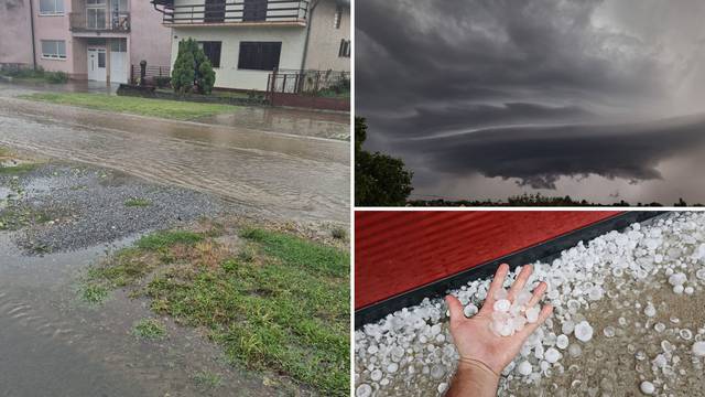 Nevrijeme se preselilo u Slavoniju: 'Iz šahtova izlazi voda, a dvorištu mi je rijeka'