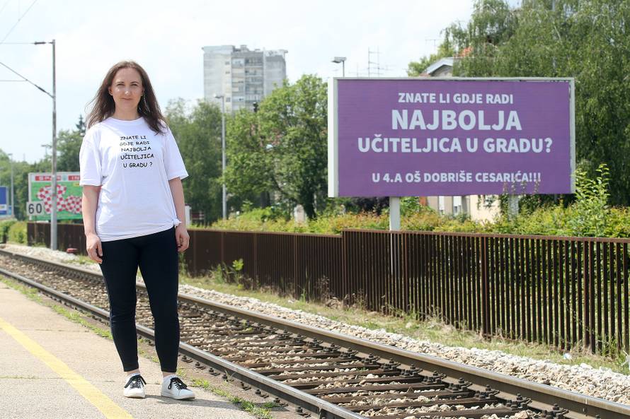 Najbolja učiteljica u gradu: Kad je vidjela taj plakat zaplakala je