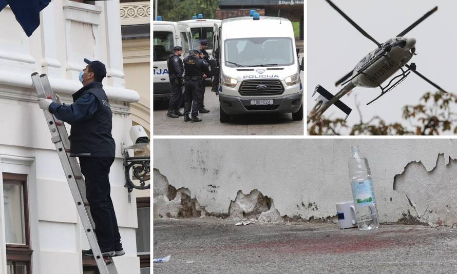 Policija pretražila napadačevu kuću, iznijeli predmet u vreći koji nalikuje na pušku