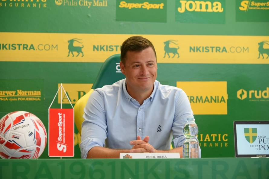 Pula: Oriol Riera novi je trener NK Istra 1961