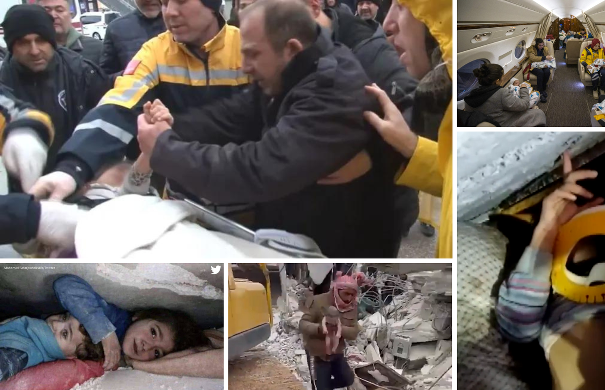 VIDEO Dirljive priče spašenih iz ruševina: Mariam je 36 sati pazila brata, spasili 16 beba...