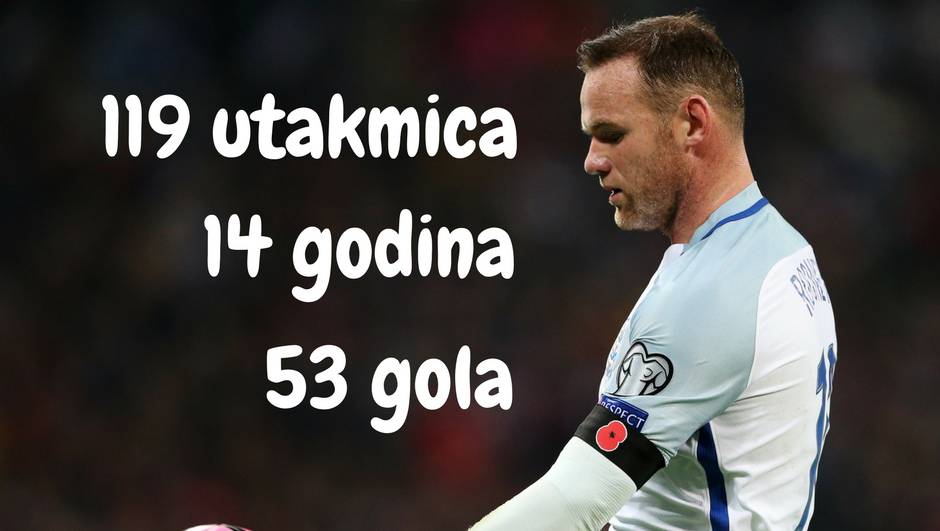 Dečki, odoh ja: Wayne Rooney se oprostio od engleske repke!