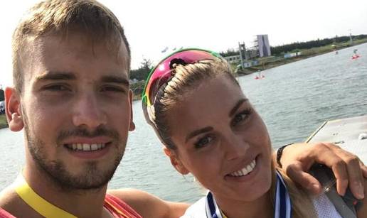 FOTO Hrvat je o&zcaron;enio srpsku kolegicu kajaka&scaron;icu: 'Te&zcaron;e mi je gledati nju nego sam nastupati'