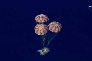 Artemis II crew returns to Earth