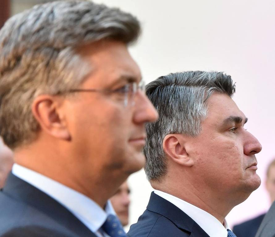 Varaždin: Milanović i Plenković na svečanoj sjednici Varaždinske županije