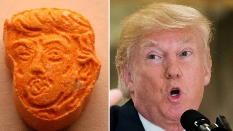 Britanska policija upozorava na opasan ecstasy u obliku Trumpa