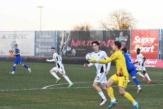 Koprivnica: Slaven Belupo i Gorica u četvrtfinalnoj utakmici Hrvatskog nogometnog kupa