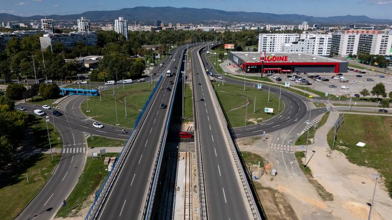 Grada Zagreb: Pri kraju radovi nove Sarajevske ceste i pruge