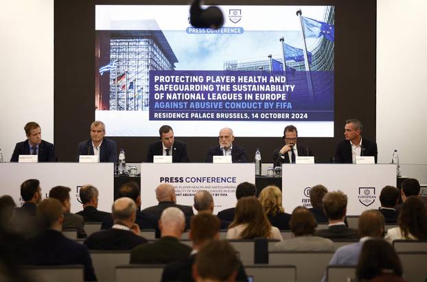 European Leagues, FIFPRO Europe and LaLiga Press Conference