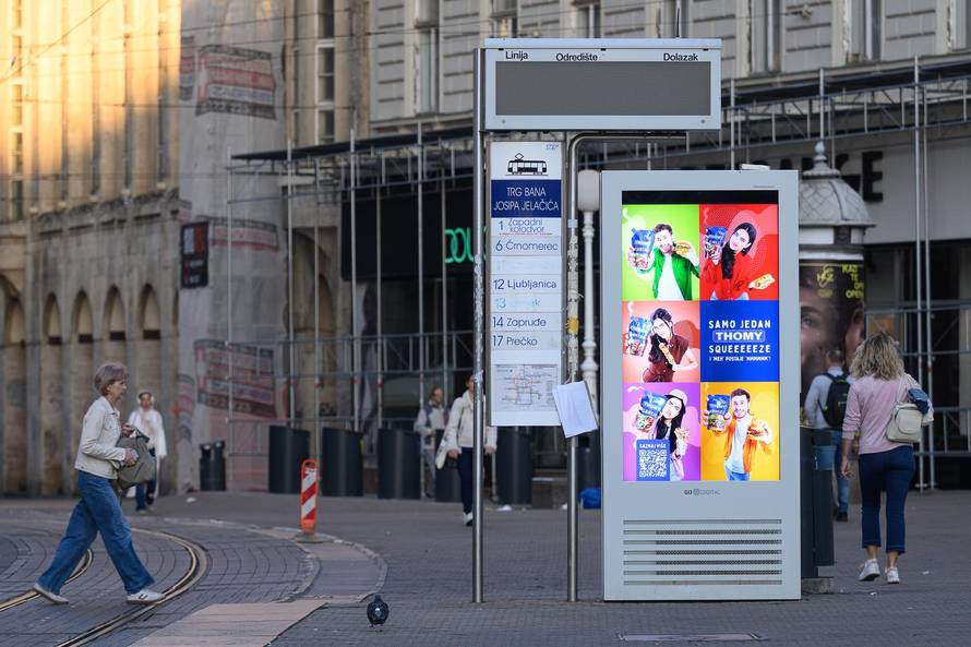 Zagreb: Centar grada na drugi dan štrajka u Zagrebačkom holdingu