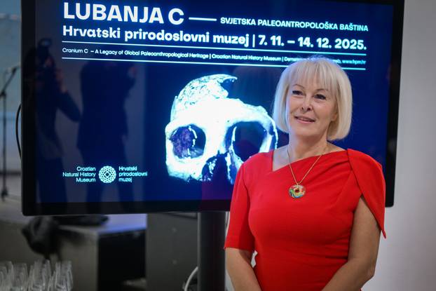 Zagreb: Otvorenje izložbe Lubanja C u Prirodoslovnom muzeju