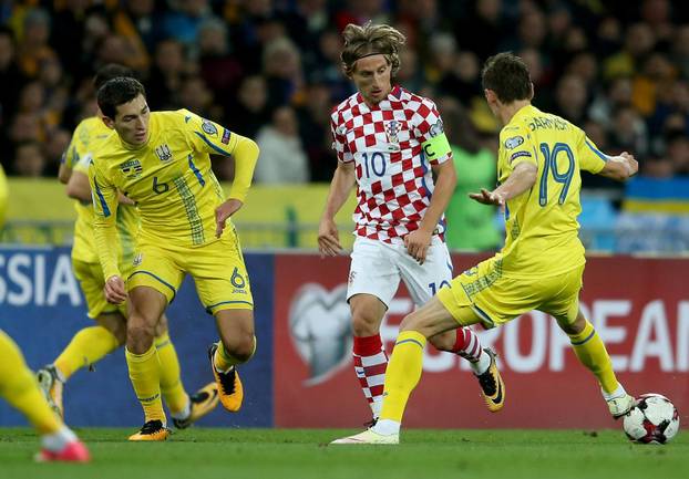 Kijev: Kvalifikacijska utakmica za SP u Rusiji 2018., Ukrajina - Hrvatska