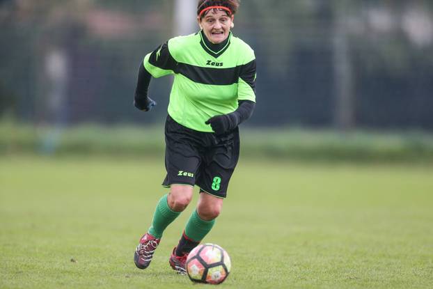 Zagreb:Utakmica prve Hrvatske nogometne ženske lige, Agram - Pregrada