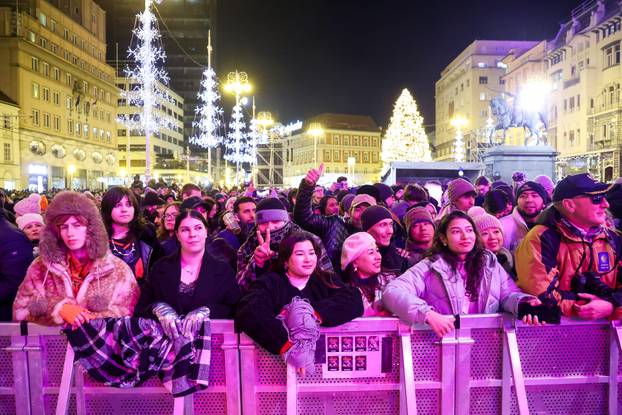 Doček Nove Godine na glavnom gradskom trgu