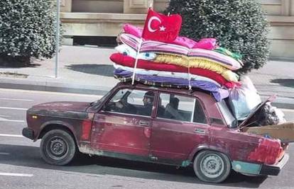 Stari auto nakrcao stvarima i krenuo pomoći u Tursku: 'Mi znamo što znači biti bez doma'