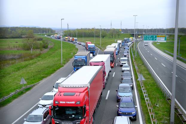 Zagreb: Gužve na obilaznici zbog početka radova