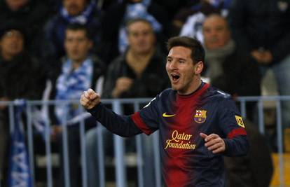 Barca Realu bježi 18 bodova: Lionel Messi 'riješio' Malagu