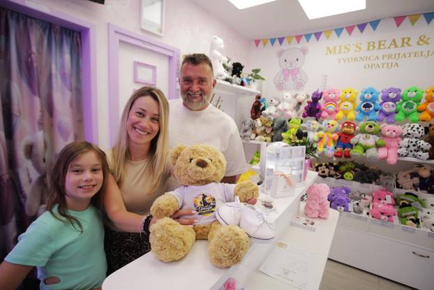 24sata Opatija: Trgovina Miss Bear & Co za vlastoručnu izradu plišanaca