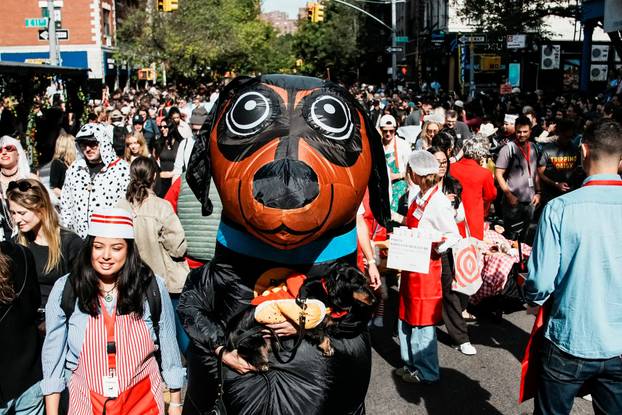 Tompkins Square Halloween Dog Parade in New York
