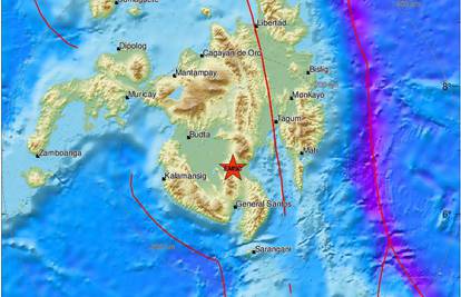 Snažan potres magnitude 6,7 prema Richteru pogodio Filipine
