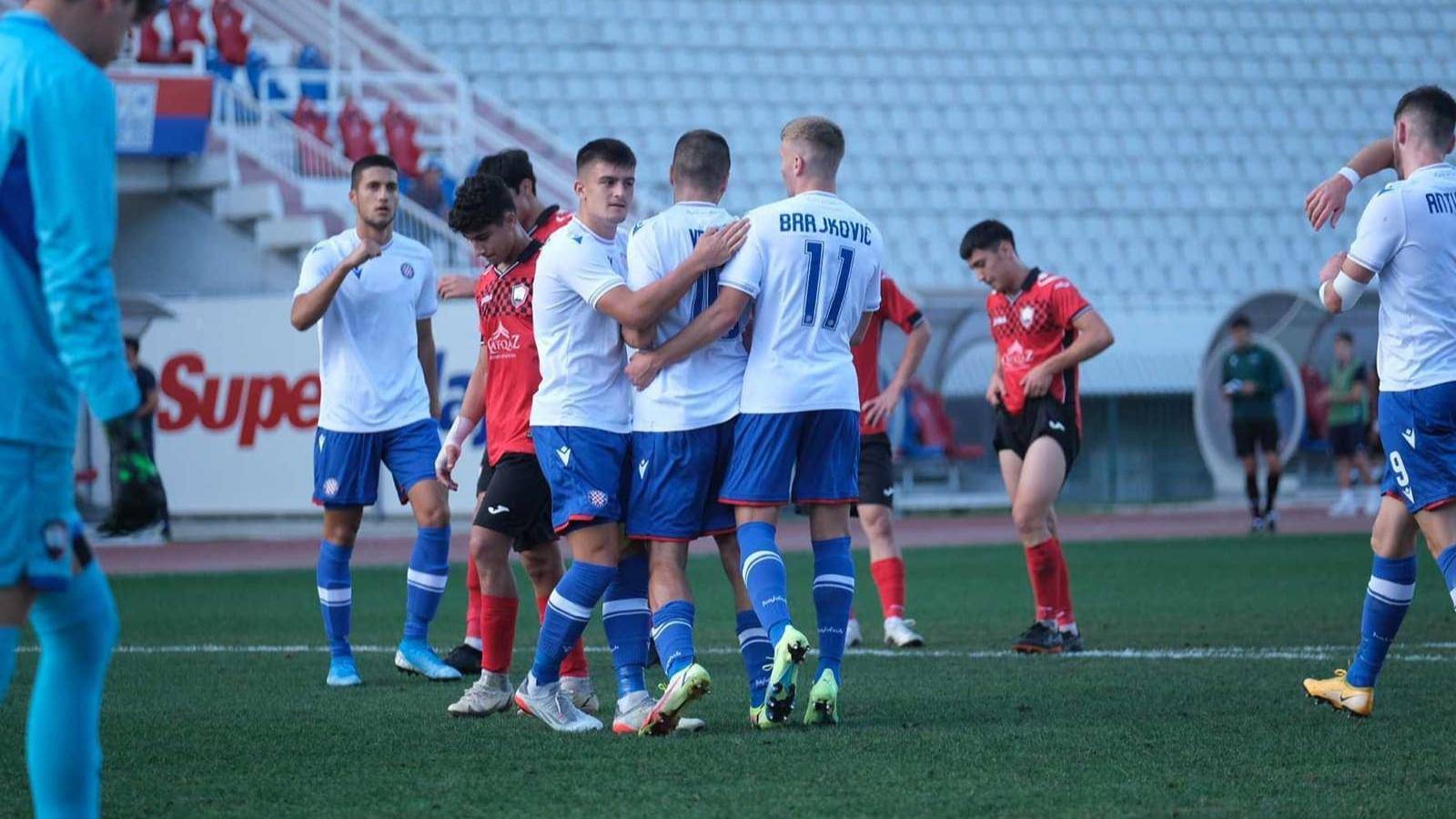 Juniori Hajduka u Splitu utrpali Gabali 'tricu' na otvaranju LP
