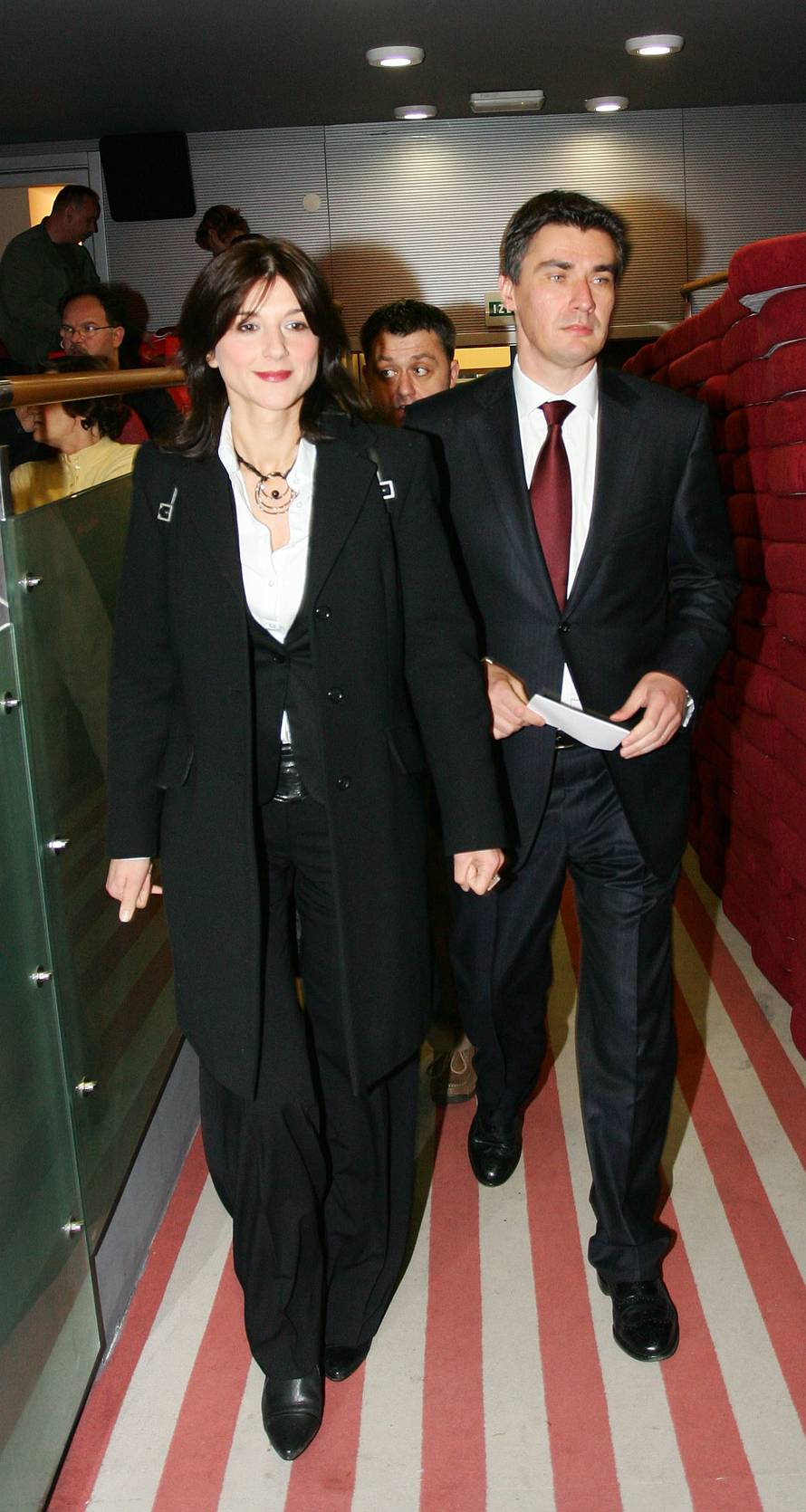 ARHIVA - Predsjednik SDP-a na predizborni skup u Velikoj Gorici stigao sa suprugom