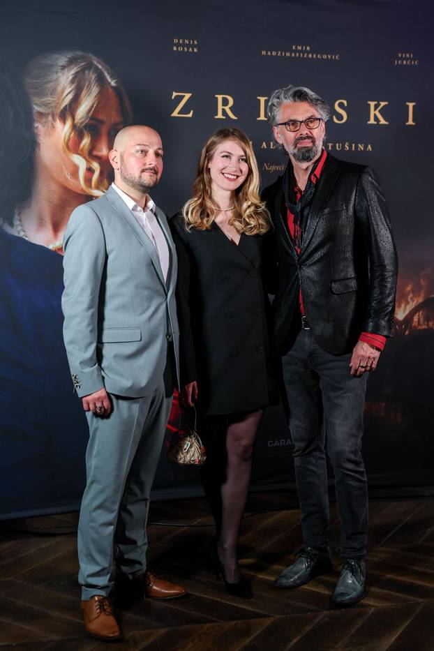 Zagreb: Premijera dugometražnog igrano-dokumentarnog filma "Zrinski"