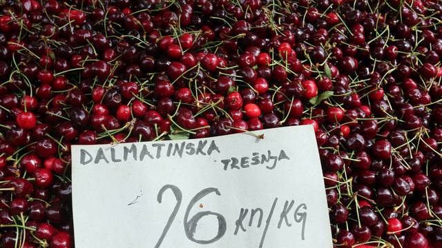 Kušajte ih prije kupnje: Uvozne trešnje  iste su boje kao domaće