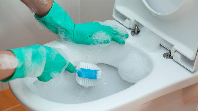 Profesionalna čistačica zna kako doista dobro očistiti WC školjku