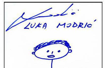 Luka Modrić nacrtao sam sebe za humanitarne svrhe     