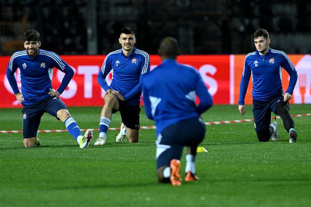 Solun: Trening GNK Dinama uoči uzvratnog susreta 1/8 finala UEFA Konferencijske lige