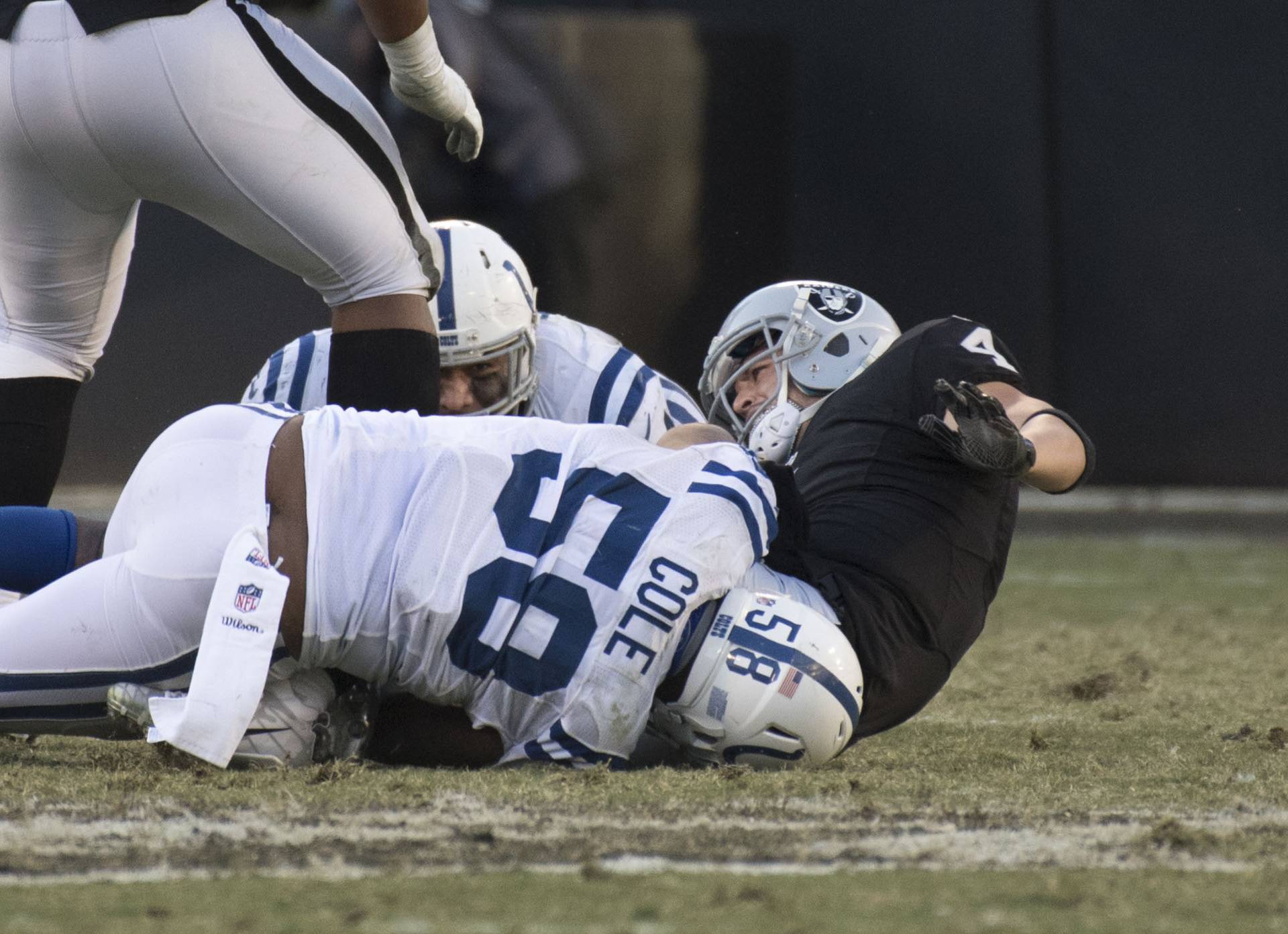 NFL: Indianapolis Colts at Oakland Raiders