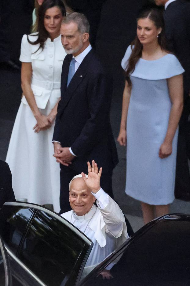 Pope Leo XIV visits Spain