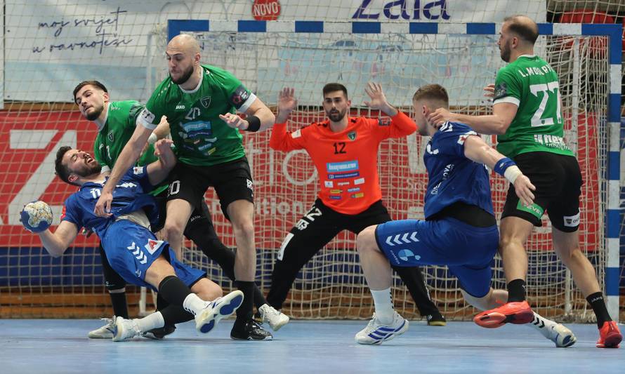 Zagreb: RK Zagreb i RK Nexe u utakmici 10. kola rukometne Lige za prvaka